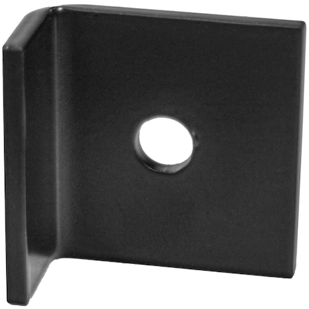 Ekena Millwork Exterior Dummy Roller Series Track Stop for J-Strap Roller Hangers, Matte Black GB6004ESMB